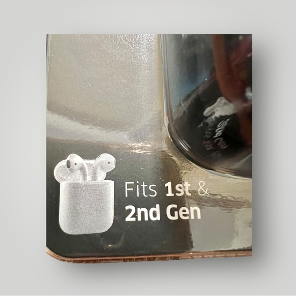 Naruto AirPods Gen. 1 & 2 CASE - With Carabiner Black Impact Protection New - Picture 4 of 4